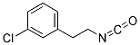 3-CHLOROPHENETHYL ISOCYANATE Struktur