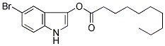 5-BROMO-3-INDOLYL DECANOATE Struktur