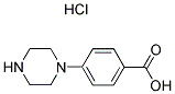 4-PIPERAZIN-1-YL-BENZOIC ACID HCL Struktur