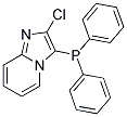 2-CHLORO-3-(DIPHENYLPHOSPHINO)IMIDAZO[1,2-A]PYRIDINE Struktur