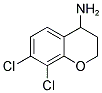 7,8-DICHLORO-CHROMAN-4-YLAMINE Struktur