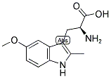 (S)-2-AMINO-3-(5-METHOXY-2-METHYL-1H-INDOL-3-YL)-PROPIONIC ACID Struktur