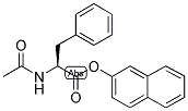 AC-PHE-BETA-NAPHTHYL-ESTER Struktur