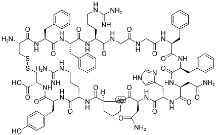 H-CFFRGGFFNHNPRYC-OH, CYCLIC Struktur