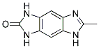 6-METHYL-3,5-DIHYDRO-1H-BENZO[1,2-D:4,5-D']DIIMIDAZOL-2-ONE Struktur