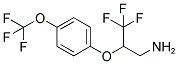 3,3,3-TRIFLUORO-2-(4-TRIFLUOROMETHOXY-PHENOXY)-PROPYLAMINE Struktur