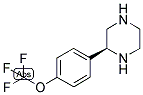 (S)-2-(4-TRIFLUOROMETHOXY-PHENYL)-PIPERAZINE Struktur