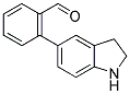 2-(2,3-DIHYDRO-1H-INDOL-5-YL)BENZALDEHYDE Struktur