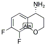 (R)-7,8-DIFLUORO-CHROMAN-4-YLAMINE Struktur