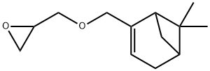 2-[[(6,6-DIMETHYLBICYCLO[3.1.1]HEPT-2-EN-2-YL)METHOXY]METHYL]OXIRANE Struktur