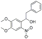 1-(4,5-DIMETHOXY-2-NITRO-PHENYL)-2-PHENYL-ETHANOL Struktur