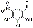 3,4-DICHLORO-2-HYDROXY-5-NITRO-BENZALDEHYDE Struktur