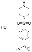 4-(PIPERAZIN-1-YLSULFONYL)BENZAMIDE HYDROCHLORIDE Struktur