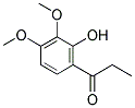 1-(2-HYDROXY-3,4-DIMETHOXYPHENYL)-1-PROPANONE Struktur