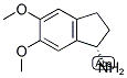 (S)-5,6-DIMETHOXY-2,3-DIHYDRO-1H-INDEN-1-AMINE Struktur