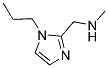 METHYL-(1-PROPYL-1 H-IMIDAZOL-2-YLMETHYL)-AMINE Struktur