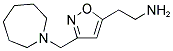 2-[3-(1-AZEPANYLMETHYL)-5-ISOXAZOLYL]ETHANAMINE Struktur