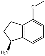 (1S)-4-METHOXYINDANYLAMINE Struktur