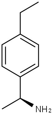 (S)-1-(4-ETHYLPHENYL)ETHANAMINE Struktur