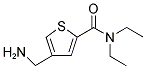 4-(AMINOMETHYL)-N,N-DIETHYL-2-THIOPHENECARBOXAMIDE Struktur