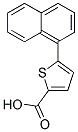 5-(1-NAPHTHYL)THIOPHENE-2-CARBOXYLIC ACID Struktur