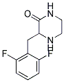 3-(2,6-DIFLUORO-BENZYL)-PIPERAZIN-2-ONE Struktur