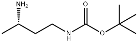 (S)-1-BOC-AMINO-BUTYL-3-AMINE Struktur