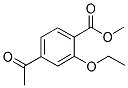 4-ACETYL-2-ETHOXY-BENZOIC ACID METHYL ESTER Struktur