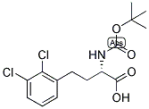 (S)-2-TERT-BUTOXYCARBONYLAMINO-4-(2,3-DICHLORO-PHENYL)-BUTYRIC ACID Struktur