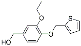 [3-ETHOXY-4-(THIEN-2-YLMETHOXY)PHENYL]METHANOL Struktur