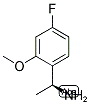 (S)-1-(4-FLUORO-2-METHOXYPHENYL)ETHANAMINE Struktur