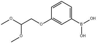 3-(2,2-DIMETHOXYETHOXY)PHENYLBORONIC ACID Struktur