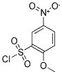 2-METHOXY-5-NITROBENZENESULFONYL CHLORIDE Struktur