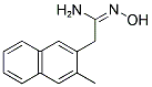 3-METHYLPYRIDINE-2-ACETAMIDE OXIME Struktur