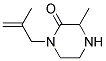 3-METHYL-1-(2-METHYLPROP-2-EN-1YL)PIPERAZIN-2-ONE Struktur