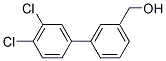 (3',4'-DICHLOROBIPHENYL-3-YL)-METHANOL Struktur