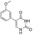 5-(3-METHOXYPHENYL)-2,4(1H,3H)-PYRIMIDINEDIONE Struktur