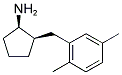 CIS-2-(2,5-DIMETHYLBENZYL)CYCLOPENTANAMINE Struktur