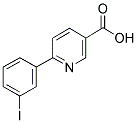 6-(3-IODOPHENYL)NICOTINIC ACID Struktur