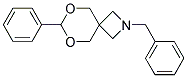 5'-(N-BENZYL)-2-PHENYL-SPIRO[5-(1,3-DIOXANE),3'-AZETIDINE] Struktur