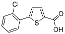 5-(2-CHLOROPHENYL)-2-THIOPHENECARBOXYLIC ACID Struktur