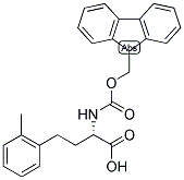 (S)-2-(9H-FLUOREN-9-YLMETHOXYCARBONYLAMINO)-4-O-TOLYL-BUTYRIC ACID Struktur