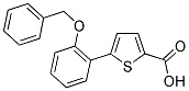 5-[2-(BENZYLOXY)PHENYL]-2-THIOPHENECARBOXYLIC ACID Struktur