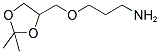 3-(2,2-DIMETHYL-[1,3]DIOXOLAN-4-YLMETHOXY)-PROPYLAMINE Struktur