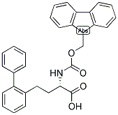 (S)-4-BIPHENYL-2-YL-2-(9H-FLUOREN-9-YLMETHOXYCARBONYLAMINO)-BUTYRIC ACID Struktur