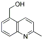 5-HYDROXYMETHYL-2-METHYLQUINOLINE Struktur