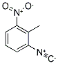 2-METHYL-3-NITROPHENYL ISOCYANIDE Struktur