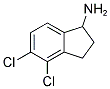 4,5-DICHLORO-INDAN-1-YLAMINE Struktur