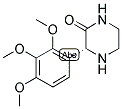 (R)-3-(2,3,4-TRIMETHOXY-PHENYL)-PIPERAZIN-2-ONE Struktur