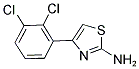 4-(2,3-DICHLORO-PHENYL)-THIAZOL-2-YLAMINE Struktur